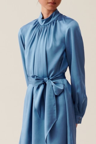 Robe droite - Bleu clair