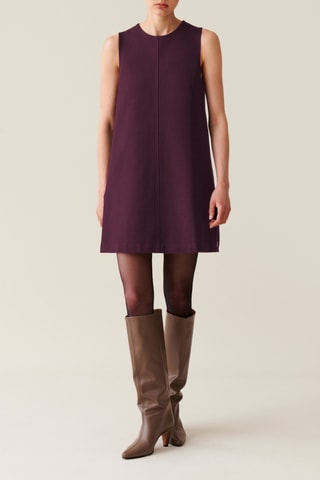 Robe droite - Bordeaux