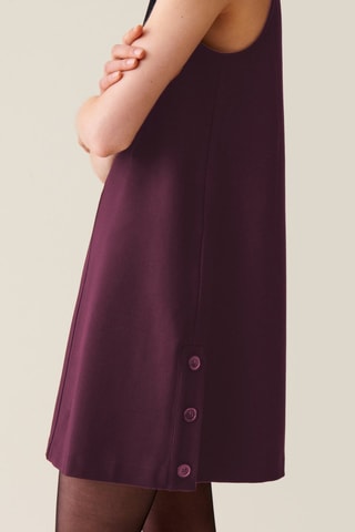 Robe droite - Bordeaux