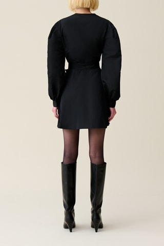 Robe portefeuille - Noir