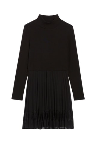 Robe plissée - Noir