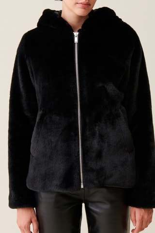 Blouson à capuche - Noir