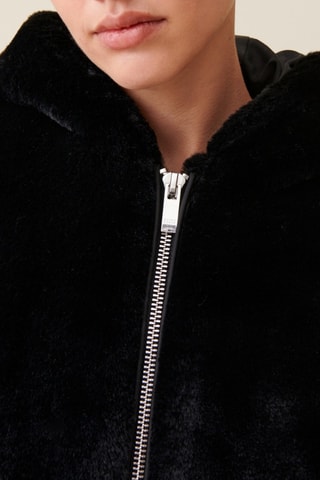 Blouson à capuche - Noir