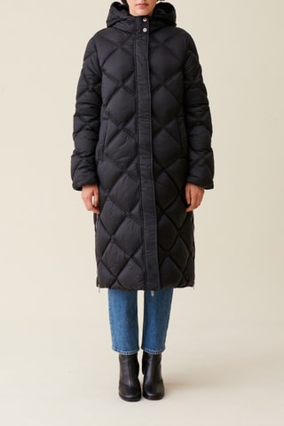 Doudoune à capuche - Noir