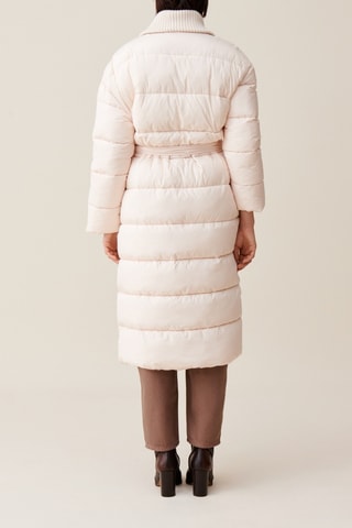 Doudoune longue - Beige