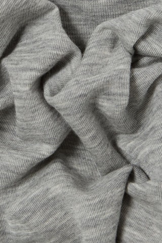 T-shirt en laine - Gris clair