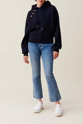 Sweat à capuche - Bleu marine