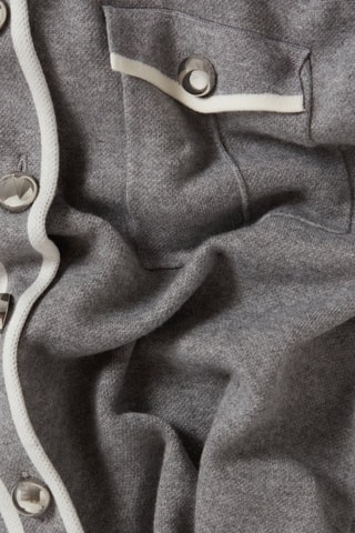 Jupe droite taille haute - Gris