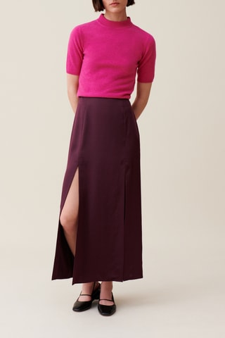 Jupe longue - Bordeaux