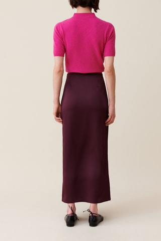 Jupe longue - Bordeaux