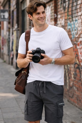 Bermuda cargo - Gris