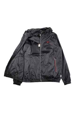 Coupe-vent à capuche. - Noir