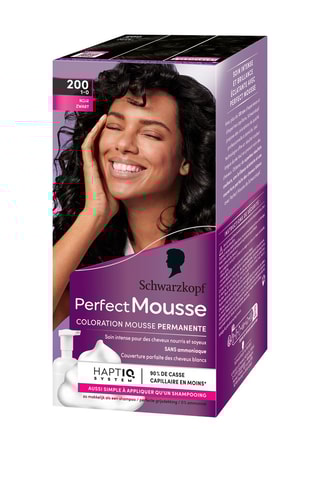 Coloration Perfect Mousse Schwarzkopf - Noir 200