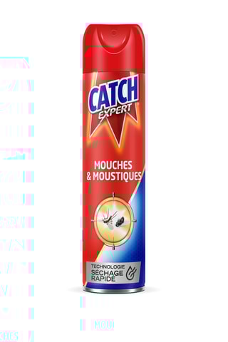 3 x Aérosol mouches et moustiques catch expert - 400 ml