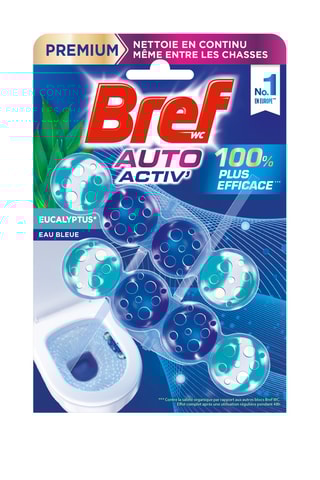 5 x 2 Blocs WC Eucalyptus Auto Activ' - 2 x 4 pastilles