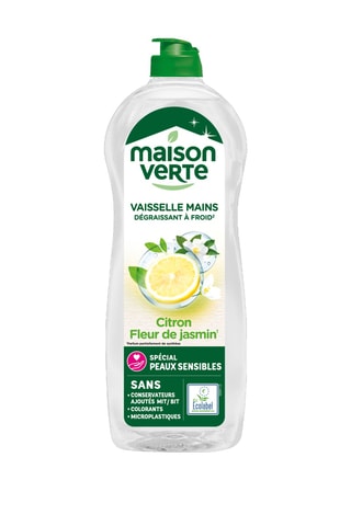 5 x Liquide Vaisselle Mains Citron et Fleur de Jasmin - 750 ml