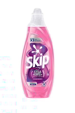 2 x Lessive Skip Couleur Protect - 54 lavages