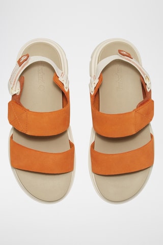 Sandales en cuir - Orange
