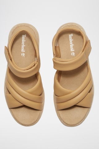 Sandales en cuir - Beige