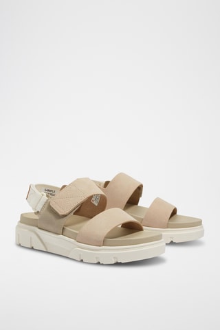 Sandales en cuir - Beige