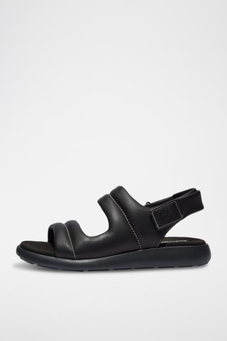 Sandales en cuir - Noir