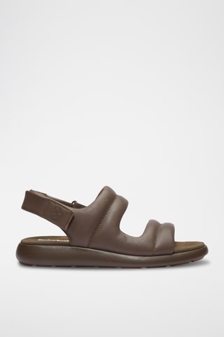 Sandales en cuir - Marron