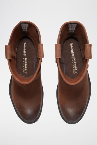 Bottes en nubuck - Marron