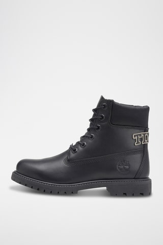 Bottines en cuir - Noir