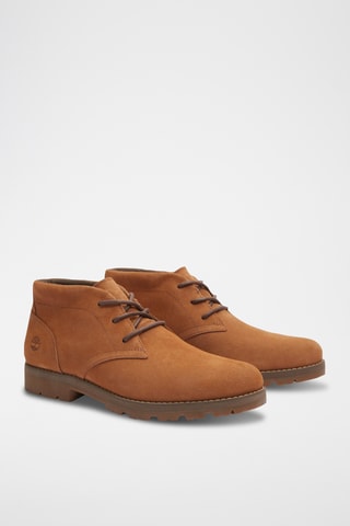 Boots en nubuck - Marron