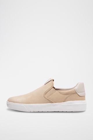 Slip-on en cuir - Beige