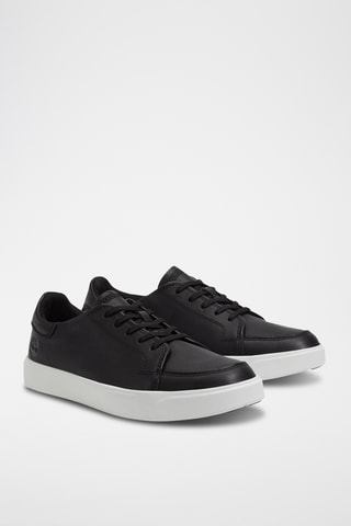 Leren Sneakers - Zwart