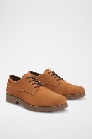 Baskets en nubuck - Camel
