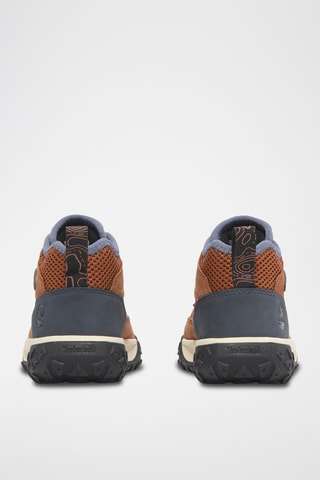 Baskets montantes en cuir - Marron