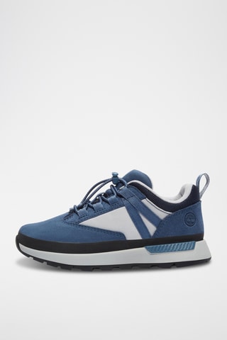 Baskets en nubuck - Bleu foncé