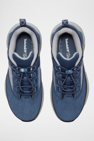 Baskets en nubuck - Bleu foncé