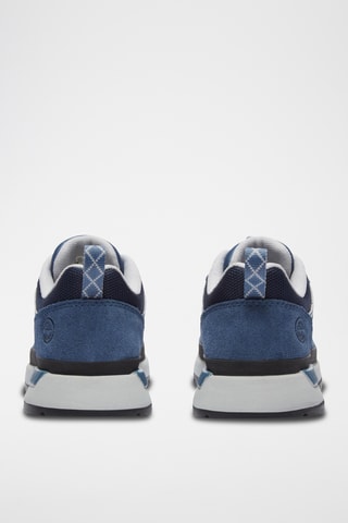 Baskets en nubuck - Bleu foncé