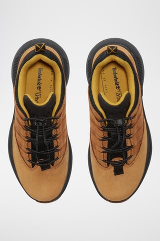 Baskets en cuir - Marron