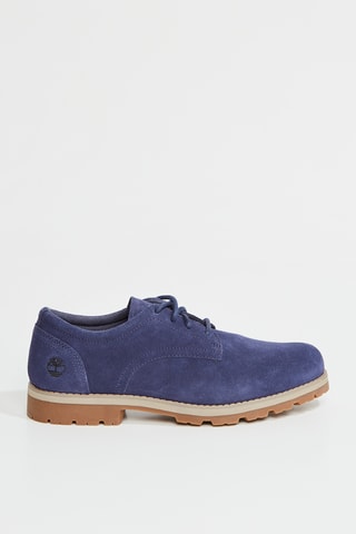 Derbys en cuir - Bleu