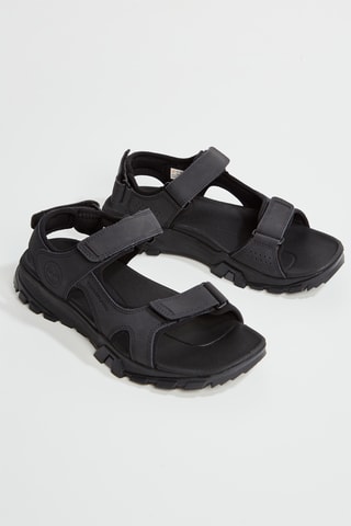 Sandales en cuir - Noir