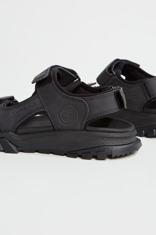 Sandales en cuir - Noir