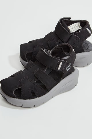 Sandales compensées - Noir