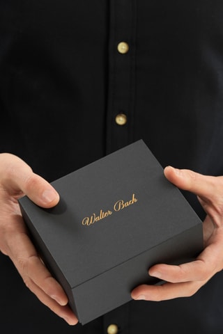 Reloj automático de metal - Azul y rosa