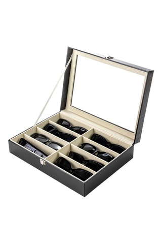 Caja para gafas Essen - Marrón oscuro - Walter Bach