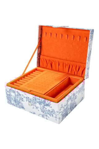 Joyero - Azul y blanco - Somm