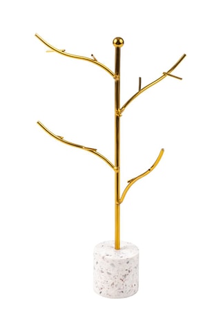 Joyero Dubrovnik - Dorado y blanco