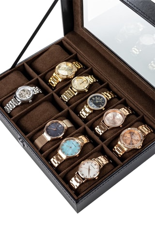 Estuche para relojes Genova - Marrón - Somm