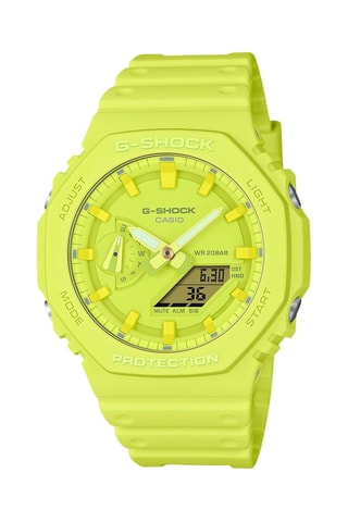 Relógio G-Shock de quartzo em resina - Cronómetro - Amarelo