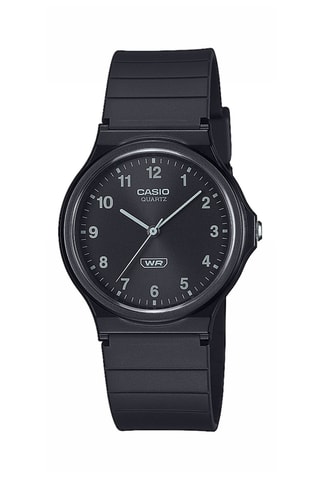 Relógio de quartzo em resina - Preto