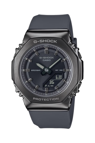 Orologio analogico e digitale in resina - Cronometro e GMT - Grigio