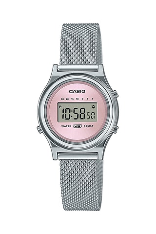 Relógio digital de quartzo - Cronómetro - Prateado